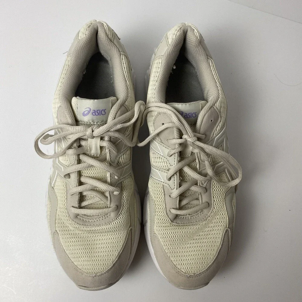 ASICS Women's Sz 11 Gel JOG‎ MCBirch White Running Comfort Support Activewear